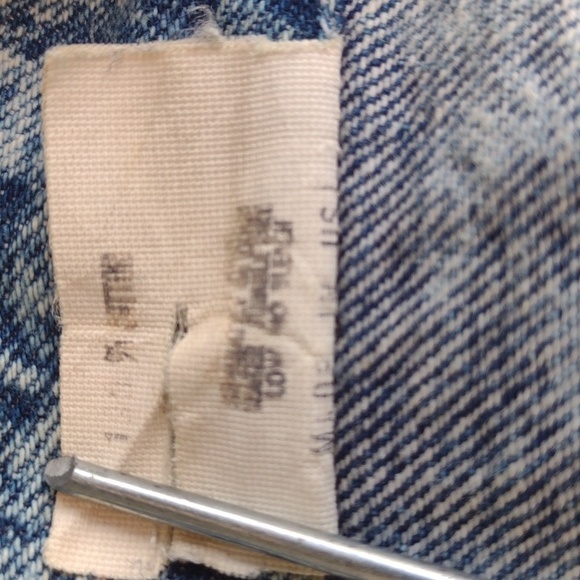 Hanna California Acid Wash Jean Jacket 80s Small - Picture 15 of 15